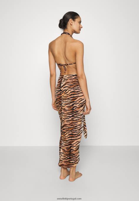 mulheres geo print sarong 917 saia envelope multicolorida multicolorida F4BZ0D812 Anna Field