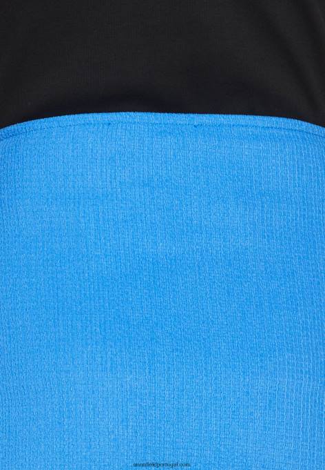 mulheres saia envelope azul F4BZ0D807 Anna Field