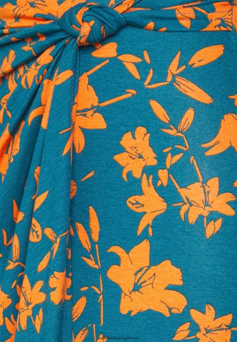 mulheres saia lápis azul F4BZ0D795 Anna Field