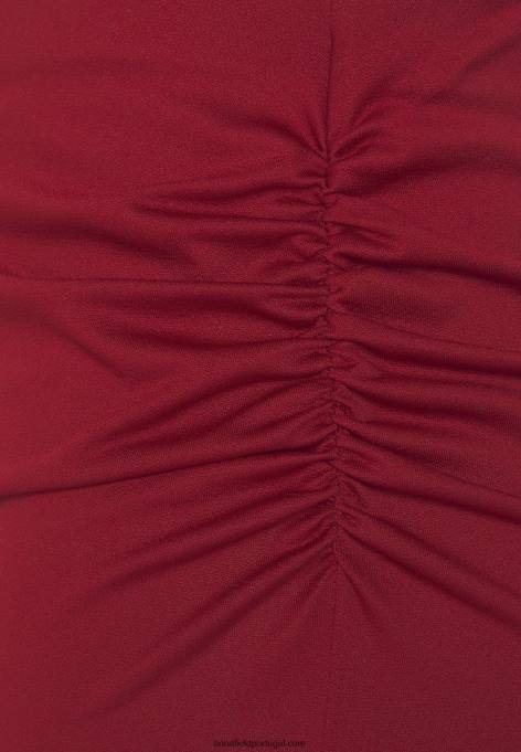 mulheres saia lápis vermelho escuro F4BZ0D808 Anna Field