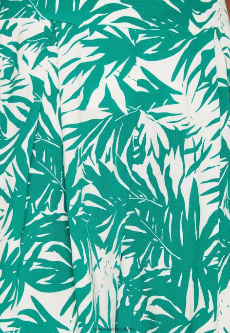 mulheres shorts verde/off white F4BZ0D861 Anna Field