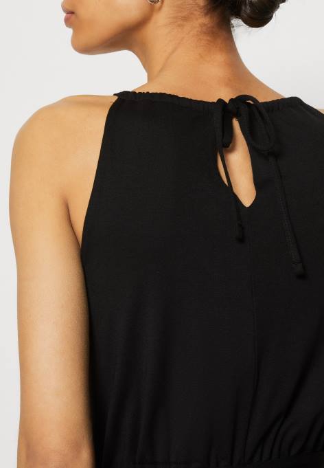 mulheres maxi vestido preto F4BZ0D128 Anna Field