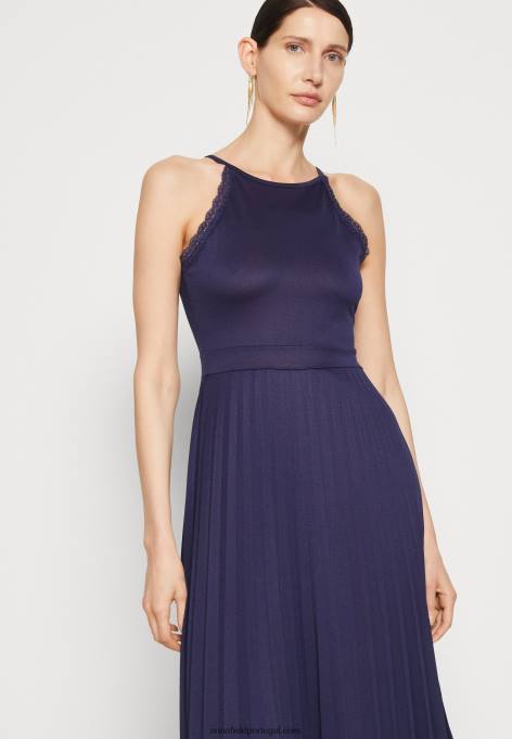 mulheres vestido de coquetel vestido de festa azul escuro F4BZ0D45 Anna Field