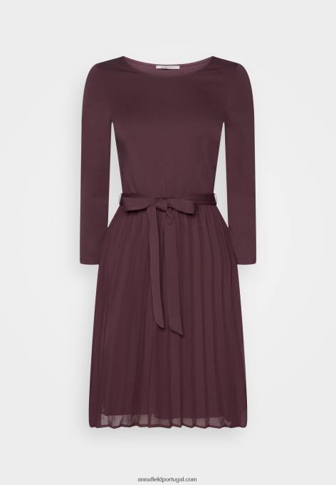 mulheres vestido de coquetel vestido de festa roxo F4BZ0D53 Anna Field