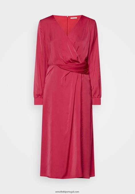 mulheres vestido de coquetel vestido de festa vermelho F4BZ0D32 Anna Field