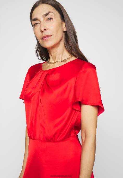 mulheres vestido de coquetel vestido de festa vermelho F4BZ0D62 Anna Field