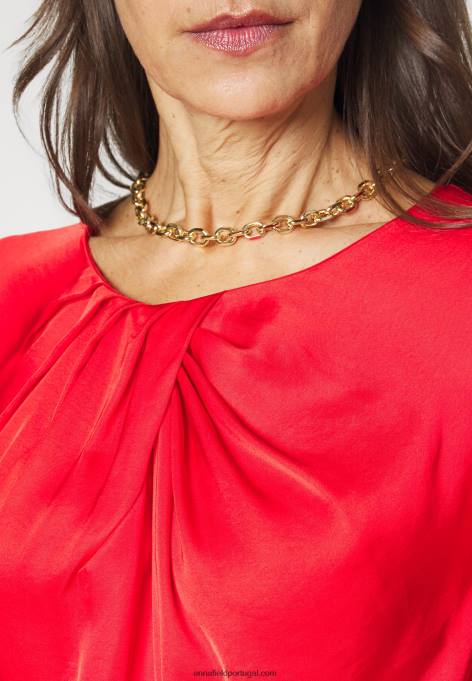 mulheres vestido de coquetel vestido de festa vermelho F4BZ0D62 Anna Field