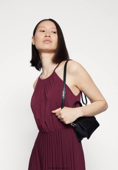 mulheres vestido de coquetel vestido de festa vermelho escuro F4BZ0D65 Anna Field