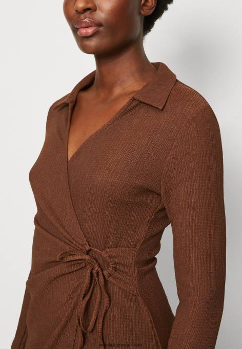 mulheres vestido de dia marrom escuro F4BZ0D13 Anna Field