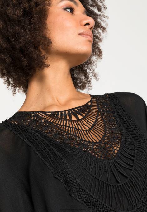 mulheres vestido de dia preto F4BZ0D12 Anna Field