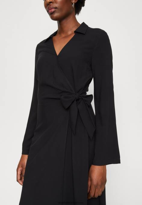 mulheres vestido de dia preto F4BZ0D21 Anna Field