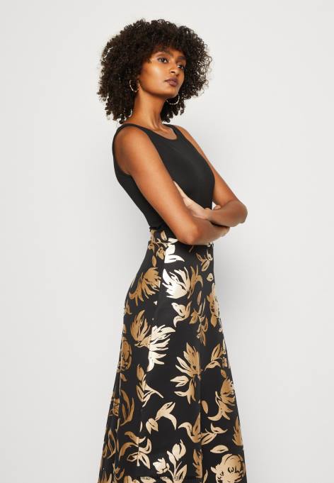 mulheres vestido de dia preto F4BZ0D24 Anna Field