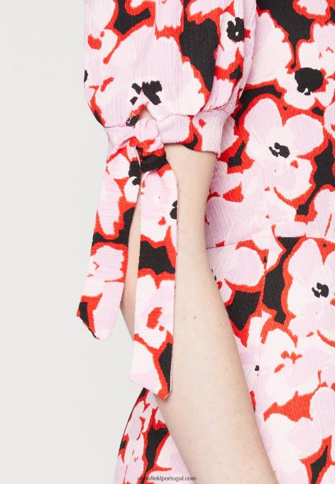 mulheres vestido de dia rosa F4BZ0D30 Anna Field