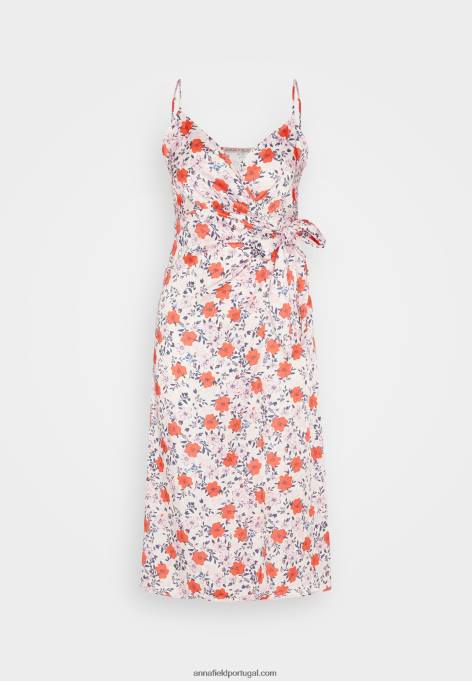 mulheres vestido de dia rosa/vermelho F4BZ0D14 Anna Field