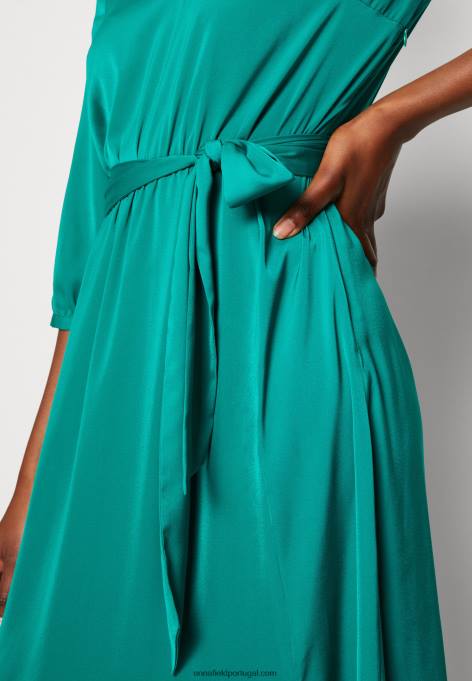 mulheres vestido de festa vestido de festa 602 verde F4BZ0D41 Anna Field