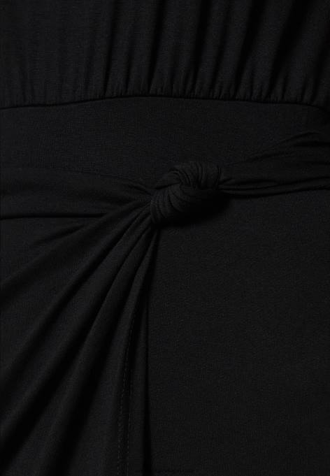 mulheres vestido de jérsei preto F4BZ0D102 Anna Field