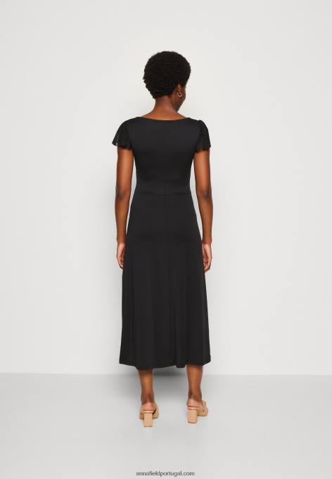 mulheres vestido de jérsei preto F4BZ0D160 Anna Field