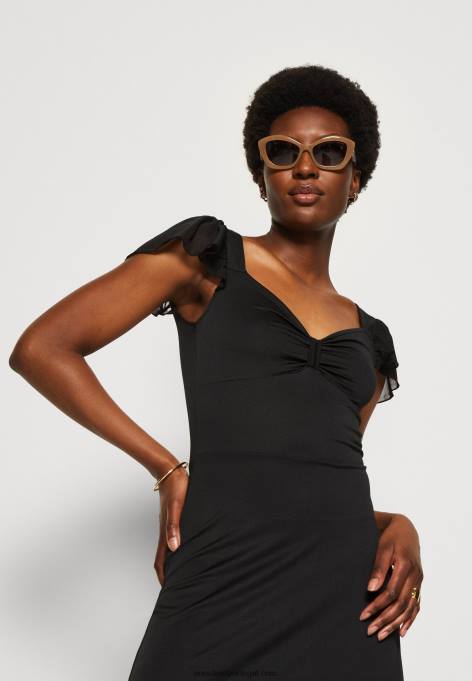 mulheres vestido de jérsei preto F4BZ0D160 Anna Field