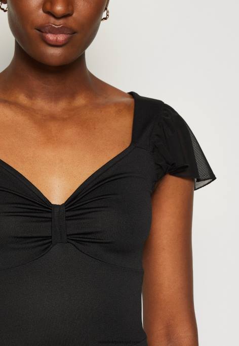 mulheres vestido de jérsei preto F4BZ0D160 Anna Field