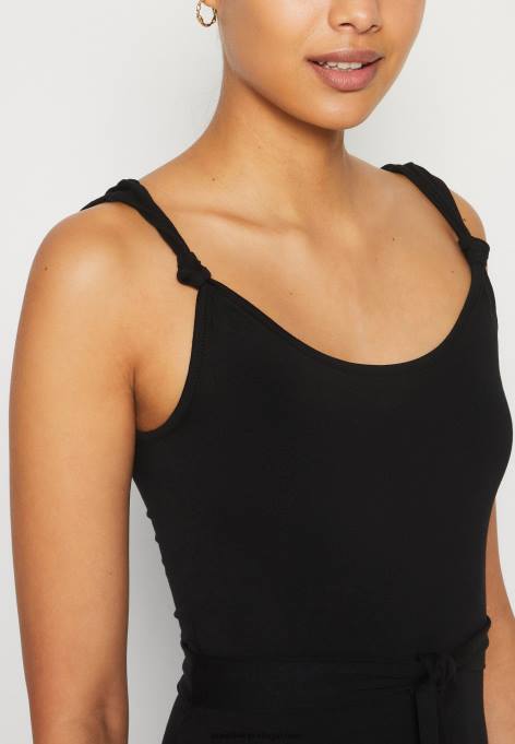 mulheres vestido de jérsei preto F4BZ0D162 Anna Field