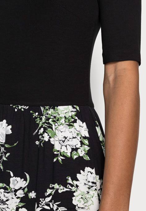 mulheres vestido de jérsei preto F4BZ0D169 Anna Field