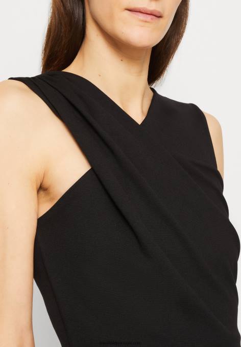 mulheres vestido de jérsei preto F4BZ0D174 Anna Field