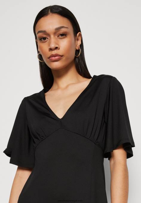 mulheres vestido de jérsei preto F4BZ0D176 Anna Field