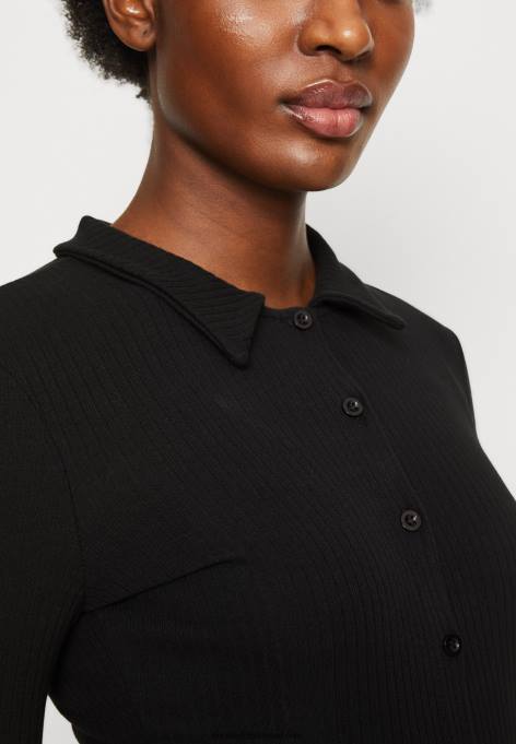 mulheres vestido de jérsei preto F4BZ0D183 Anna Field