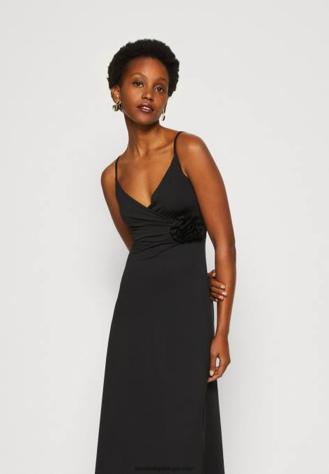 mulheres vestido de jérsei preto F4BZ0D43 Anna Field