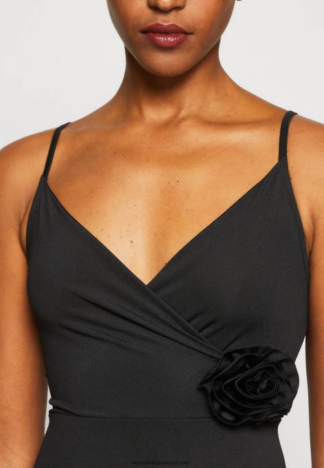 mulheres vestido de jérsei preto F4BZ0D43 Anna Field