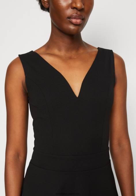 mulheres vestido de jérsei preto F4BZ0D44 Anna Field