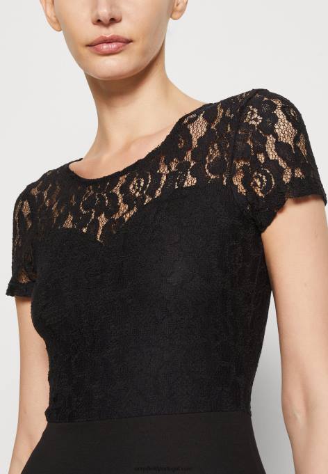 mulheres vestido de jérsei preto F4BZ0D58 Anna Field