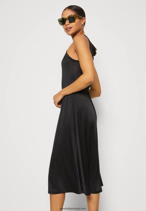 mulheres vestido de jérsei preto F4BZ0D59 Anna Field