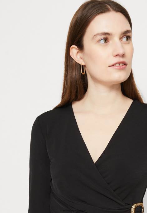 mulheres vestido de jérsei preto F4BZ0D66 Anna Field