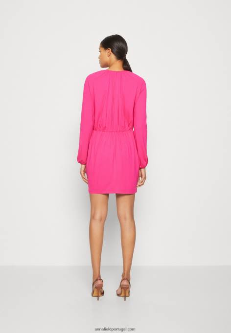 mulheres vestido de jérsei rosa F4BZ0D187 Anna Field
