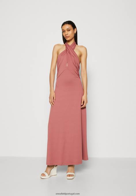 mulheres vestido de jérsei rosa F4BZ0D79 Anna Field