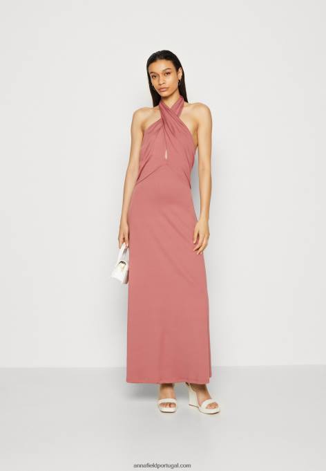 mulheres vestido de jérsei rosa F4BZ0D79 Anna Field