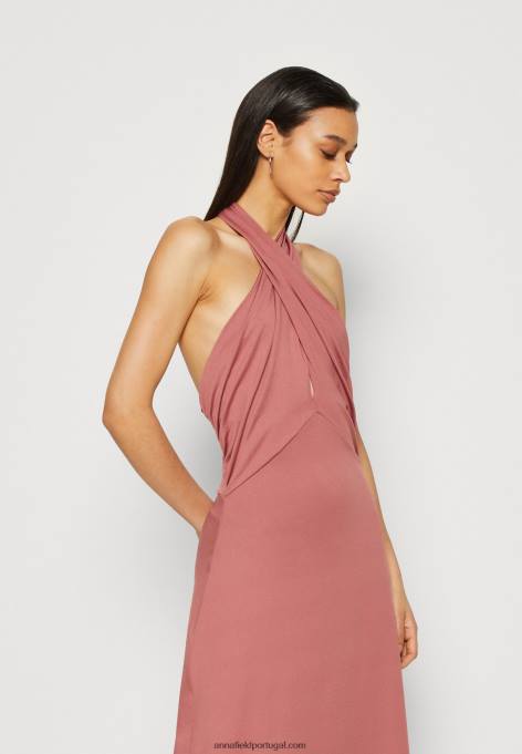 mulheres vestido de jérsei rosa F4BZ0D79 Anna Field