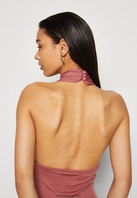 mulheres vestido de jérsei rosa F4BZ0D79 Anna Field