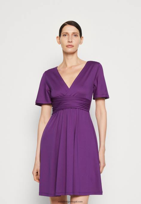 mulheres vestido de jérsei roxo F4BZ0D148 Anna Field