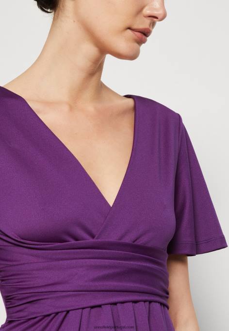 mulheres vestido de jérsei roxo F4BZ0D148 Anna Field
