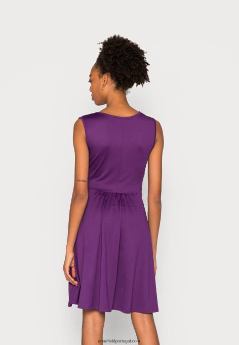 mulheres vestido de jérsei roxo F4BZ0D170 Anna Field