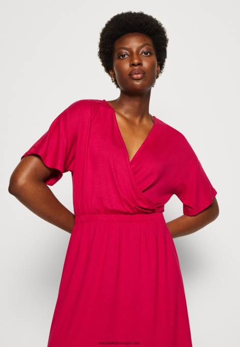 mulheres vestido de jérsei vermelho F4BZ0D173 Anna Field