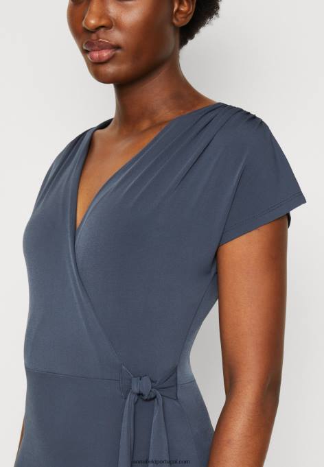 mulheres vestido de jersey azul escuro F4BZ0D139 Anna Field