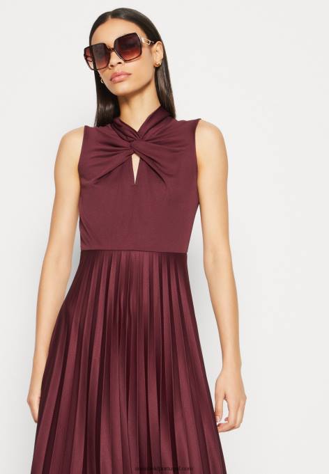 mulheres vestido de jersey bordeaux F4BZ0D177 Anna Field