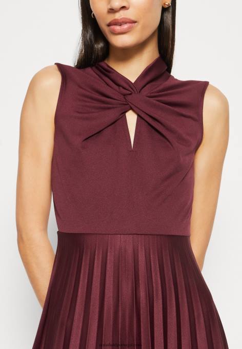 mulheres vestido de jersey bordeaux F4BZ0D177 Anna Field