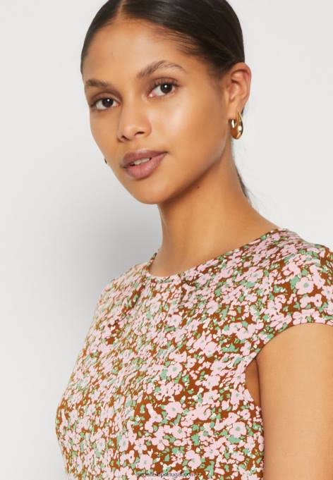 mulheres vestido de jersey multicolorido F4BZ0D157 Anna Field