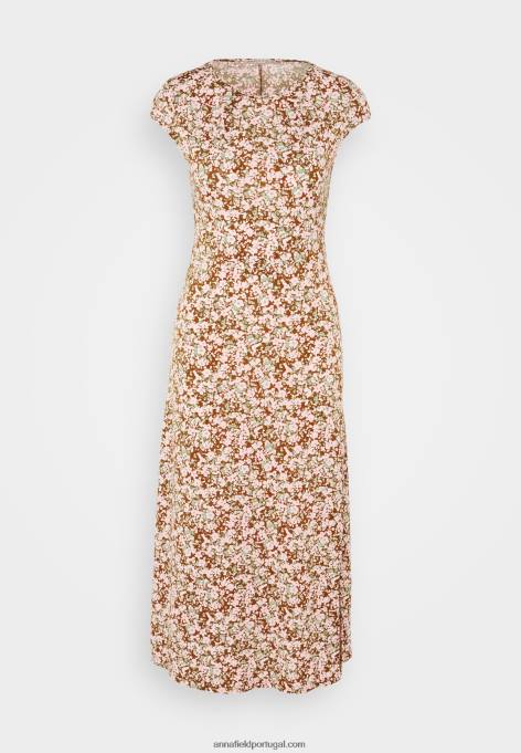 mulheres vestido de jersey multicolorido F4BZ0D157 Anna Field