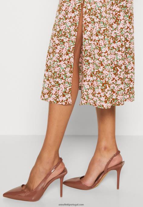 mulheres vestido de jersey multicolorido F4BZ0D157 Anna Field