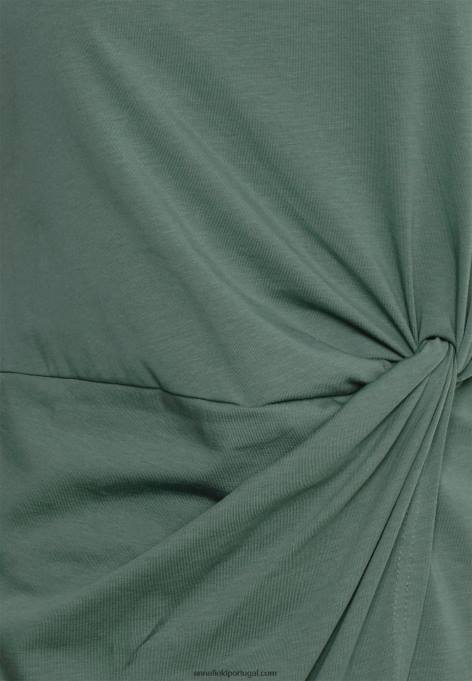 mulheres vestido de jersey verde claro F4BZ0D96 Anna Field